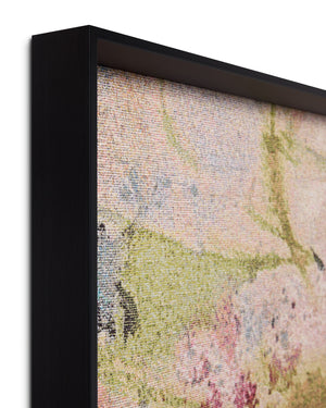 Hana Natural Rug Art - Wall Art Corner (V)