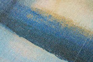 Harbor Dreams Blue Rug Art - Macro Detail (H)