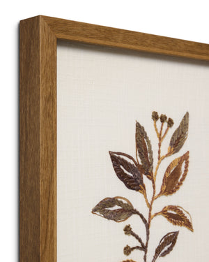 Myrtus Natural Rug Art - Wall Art Corner (V)