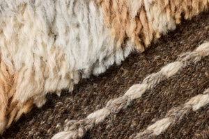 Rabat Natural Rug Art - Macro Detail (H)