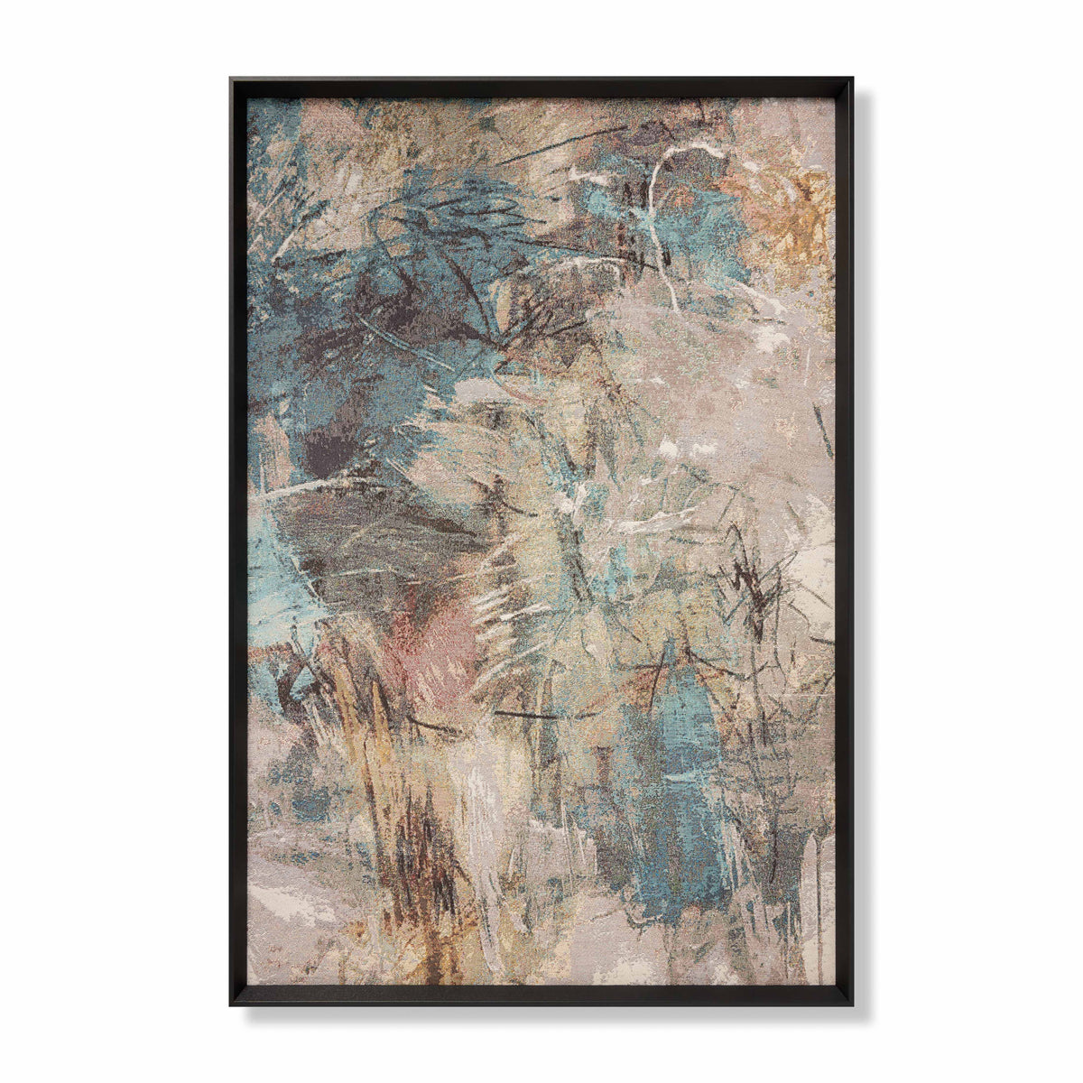 Sho Multicolor Rug Art - Aerial Image