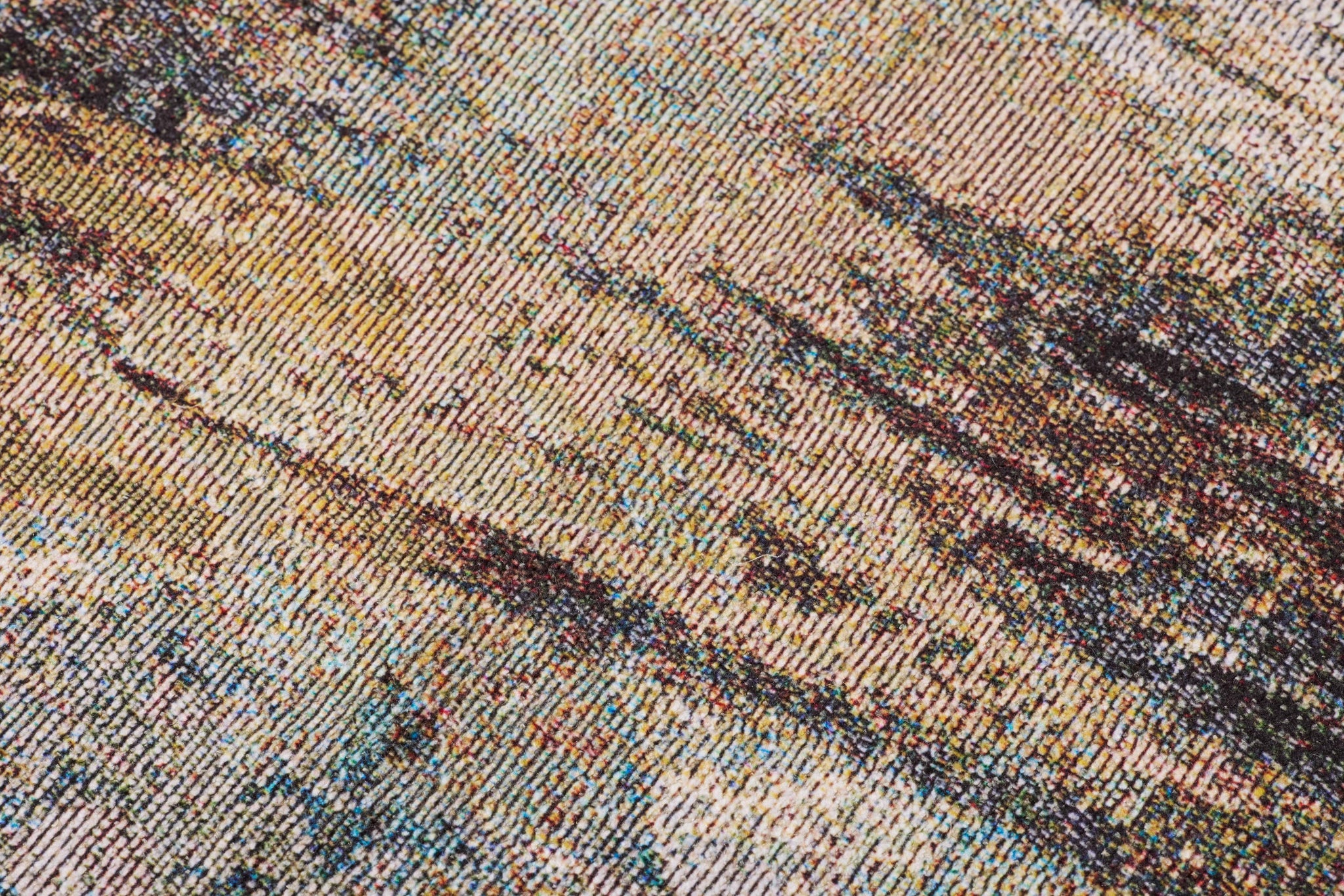 Sho Multicolor Rug Art - Macro Detail (H)