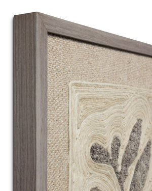 Stem & Stone Grey Rug Art - Wall Art Corner (V)