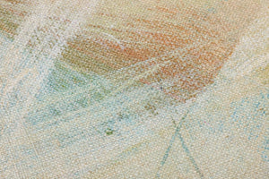 Subtle Currents Natural Rug Art - Macro Detail (H)