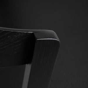 Astrid Stackable Chair - Black