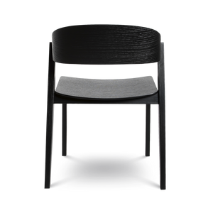 Astrid Stackable Chair - Black