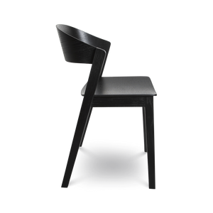 Astrid Stackable Chair - Black