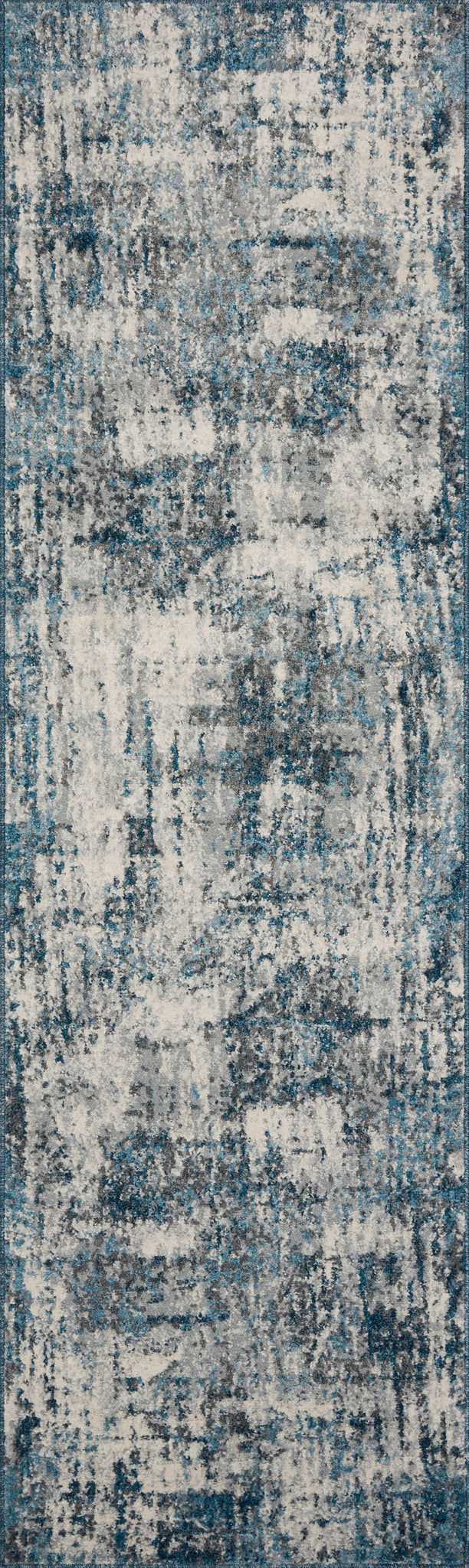 detail view of Austen Natural / Ocean luxury Rug
