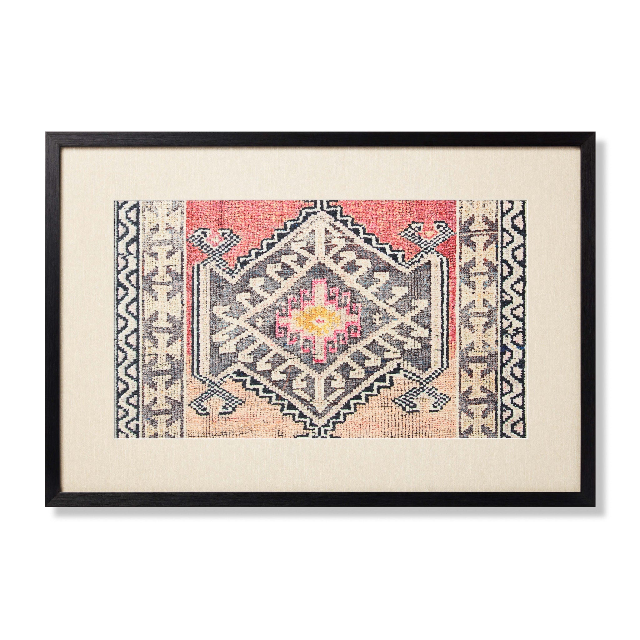 front view of Spinel Multi / Pink luxury Artwork