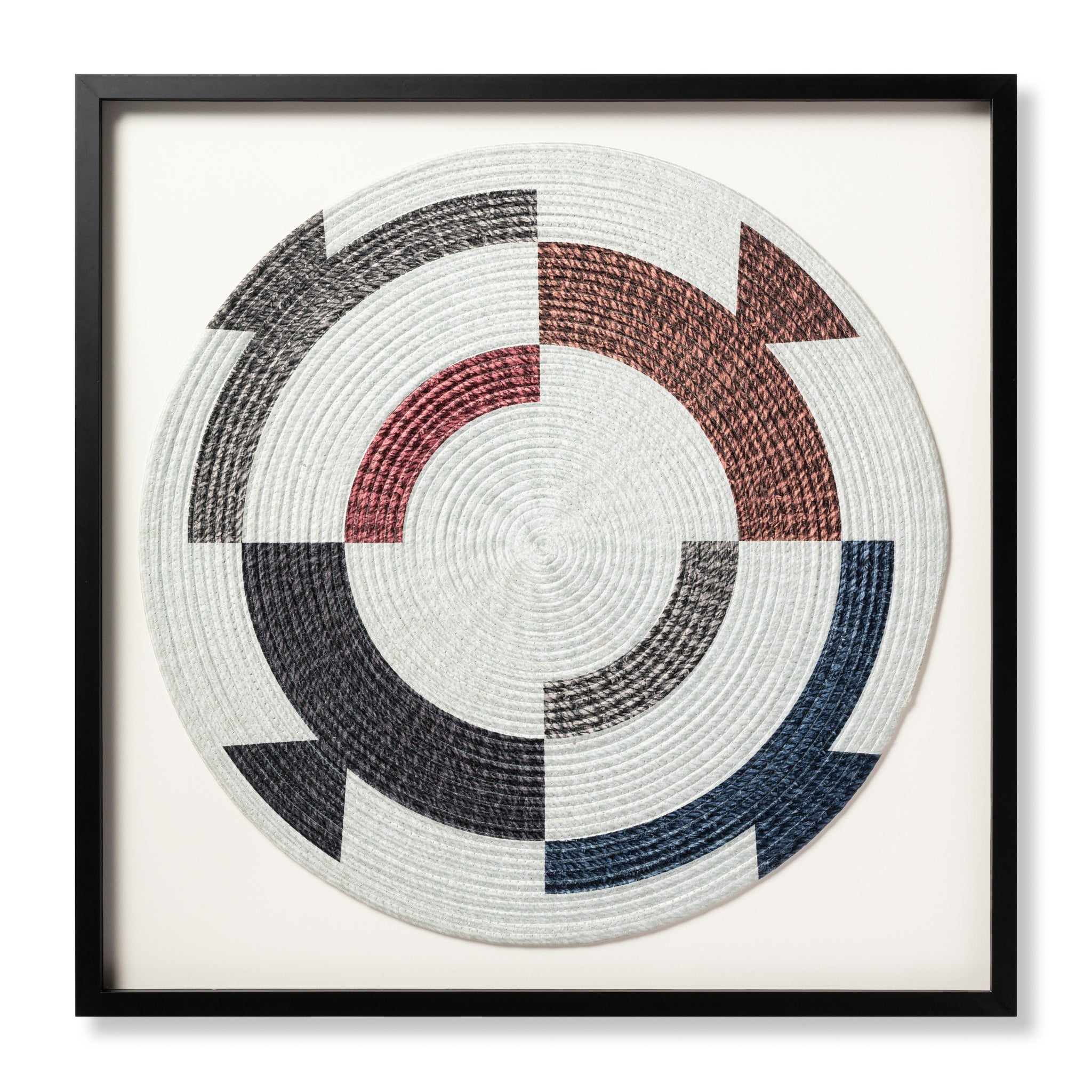 front view of Cirque Ivory / Multi luxury Artwork