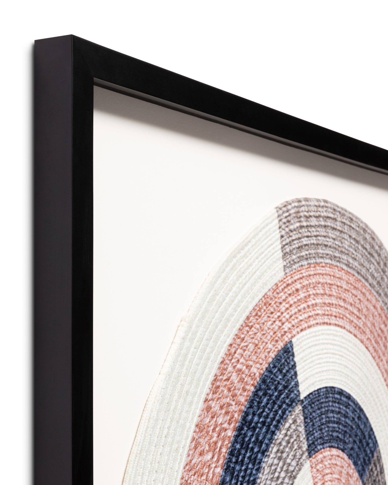 angle view of Twezzle Multi / Grey luxury Artwork