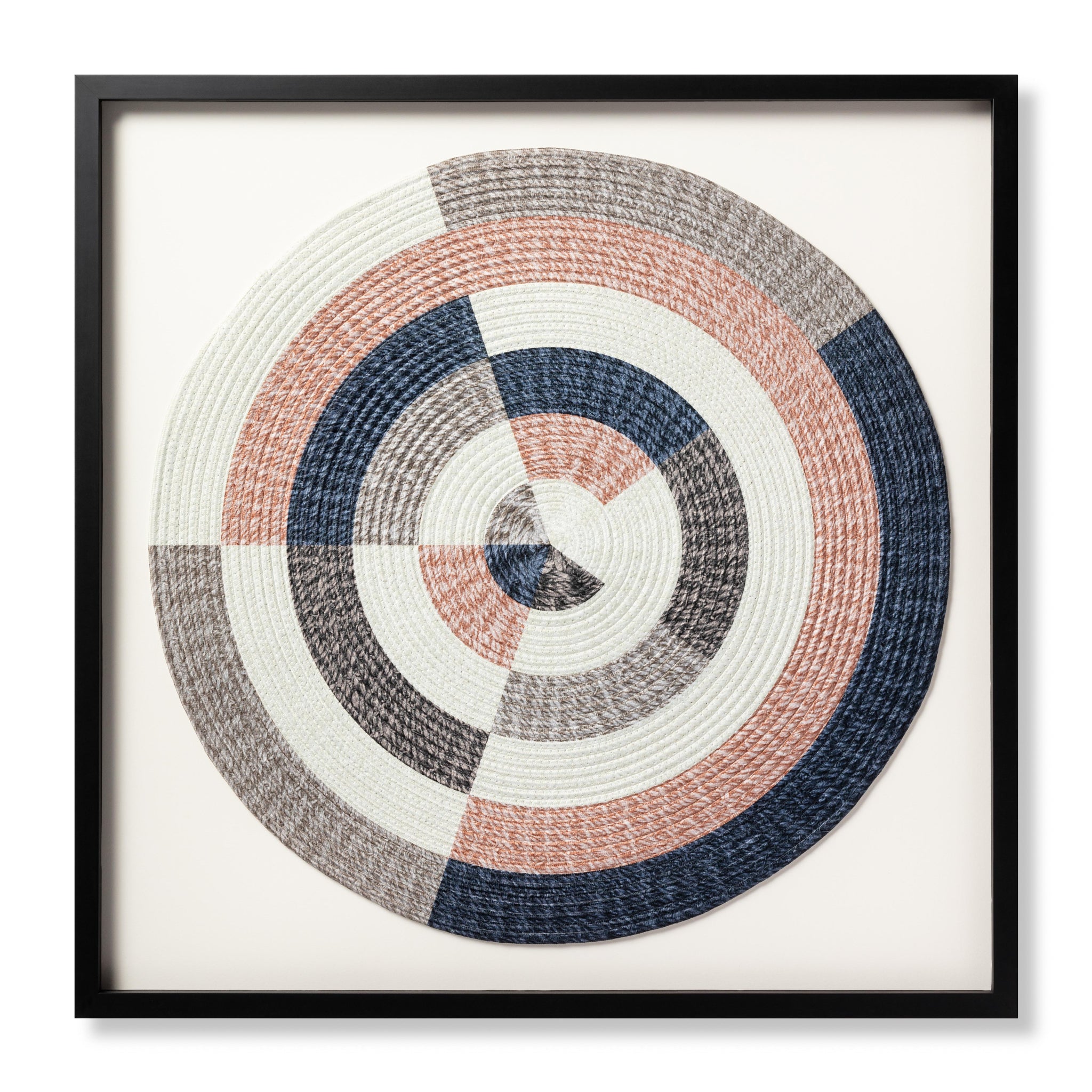 front view of Twezzle Multi / Grey luxury Artwork
