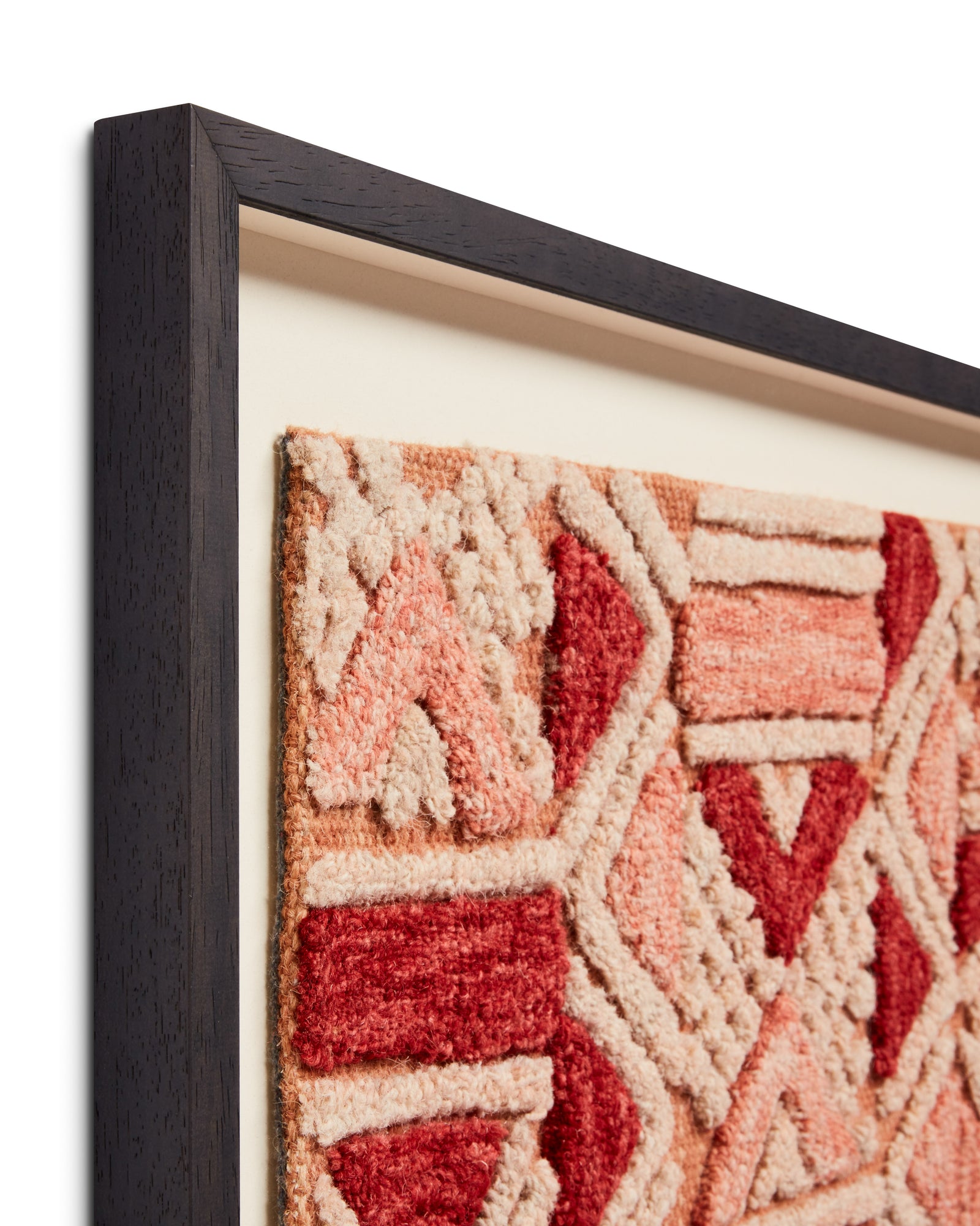 front view of Bokila Pink / Red luxury Artwork