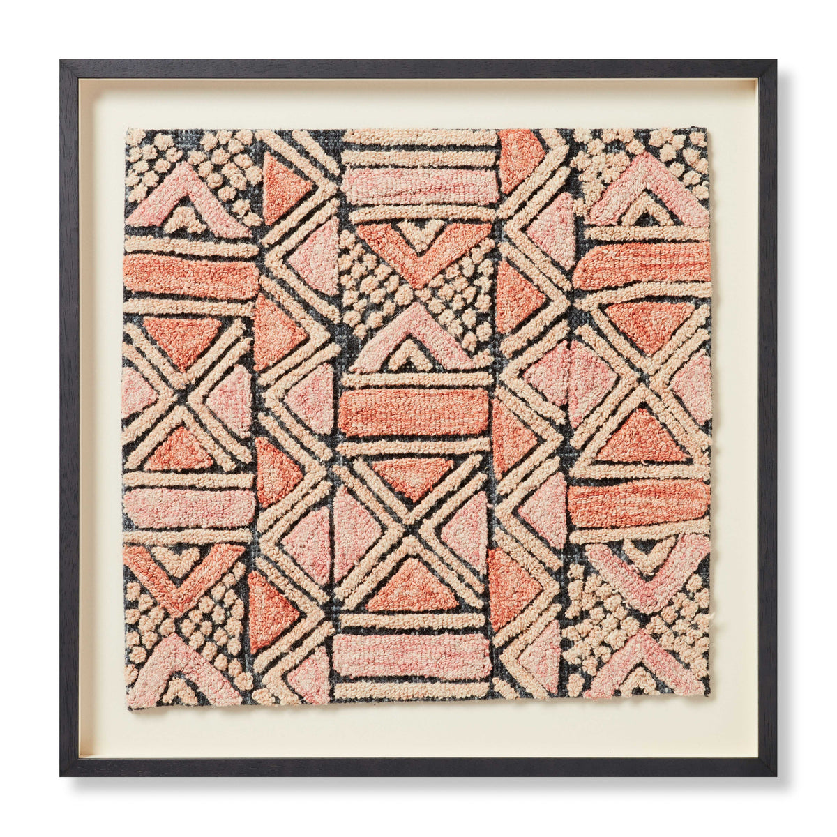 front view of Shoowa Blue / Pink luxury Artwork