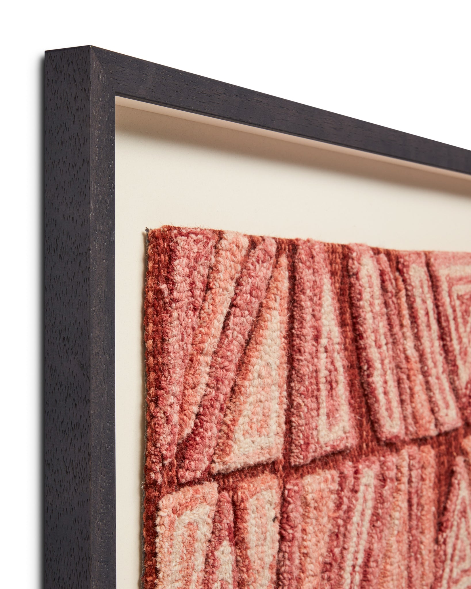 angle view of Moongu Red / Pink luxury Artwork