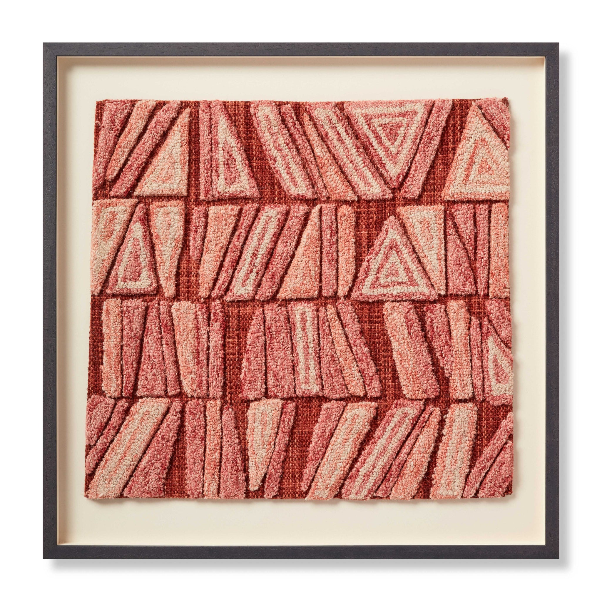 front view of Moongu Red / Pink luxury Artwork