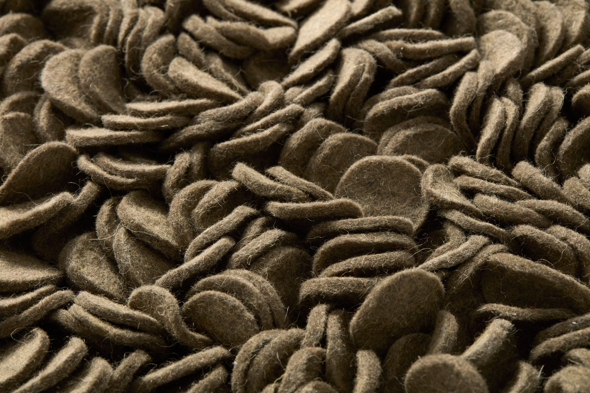 side view of Anise Taupe luxury Artwork