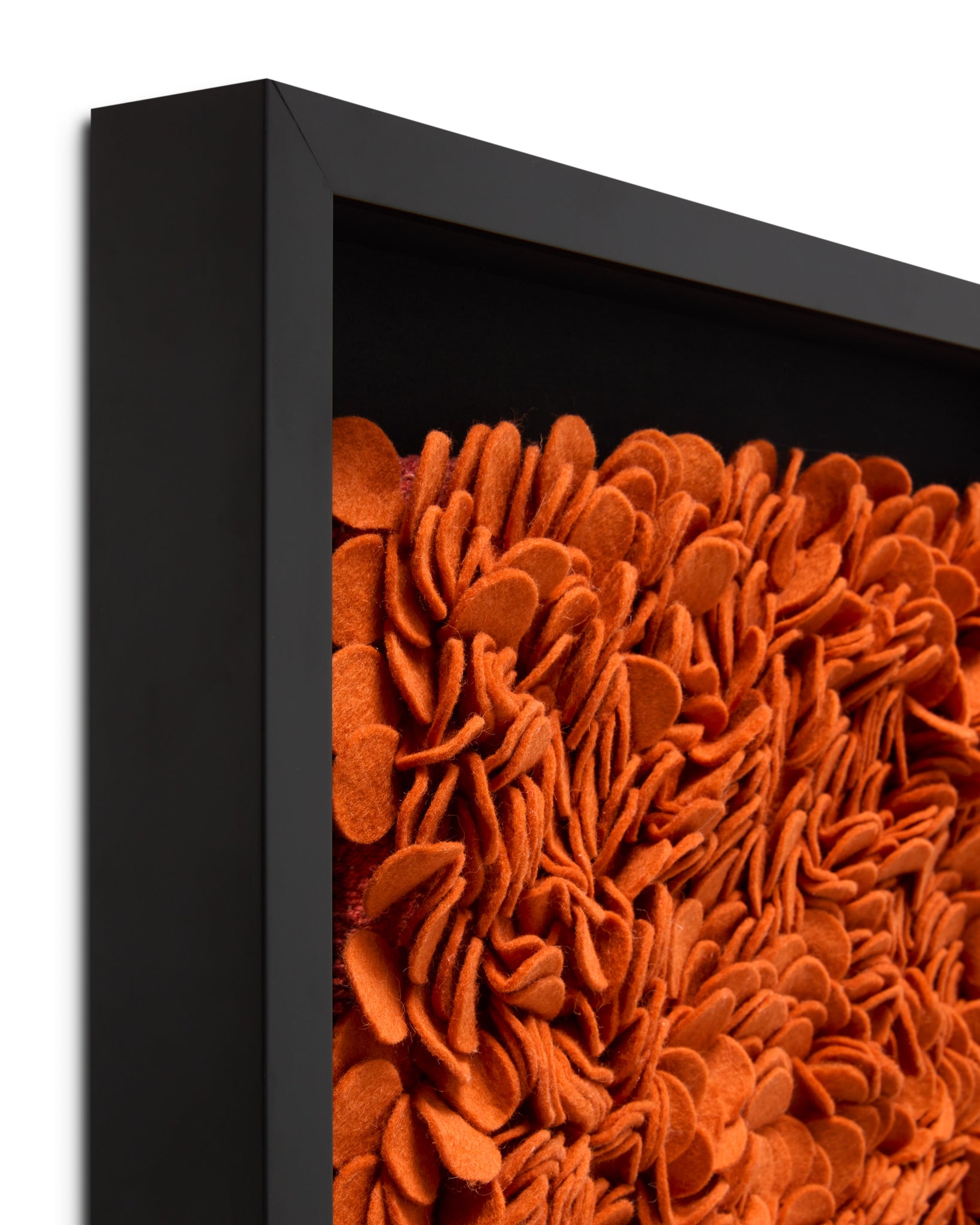 angle view of Chili Pepper Orange luxury Artwork