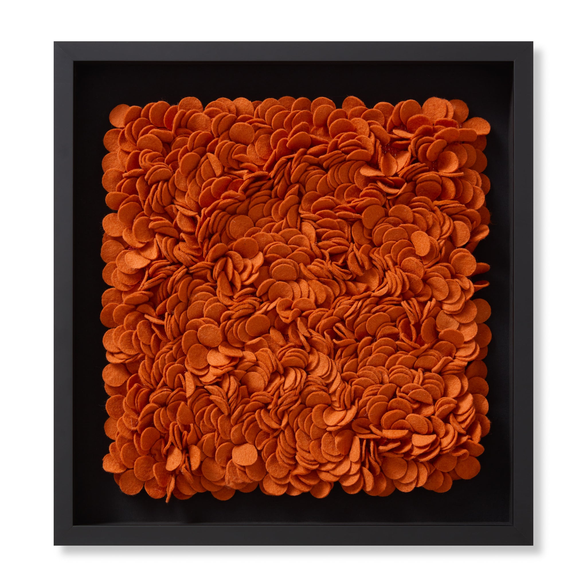 front view of Chili Pepper Orange luxury Artwork