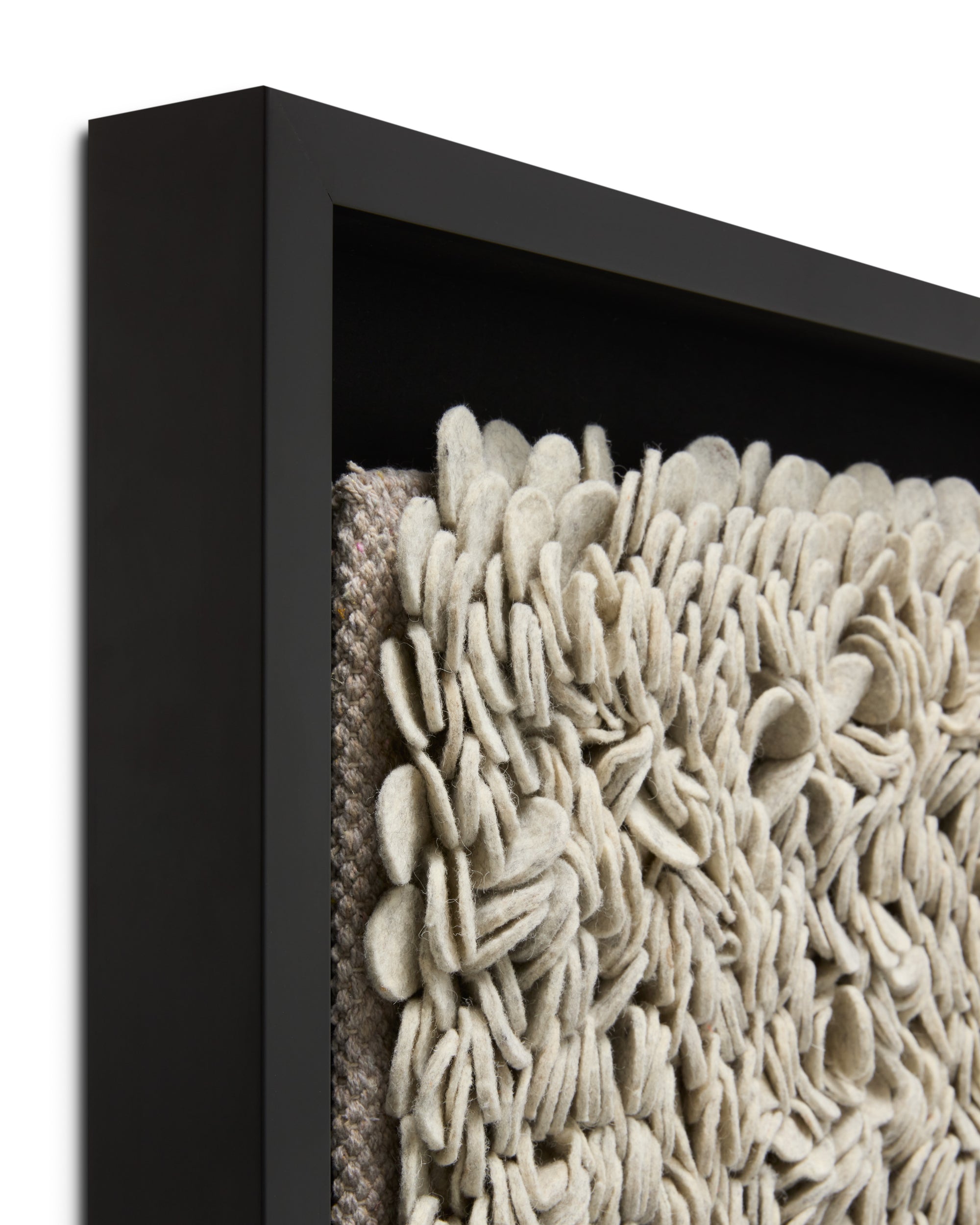 front view of Sea Salt Ivory luxury Artwork