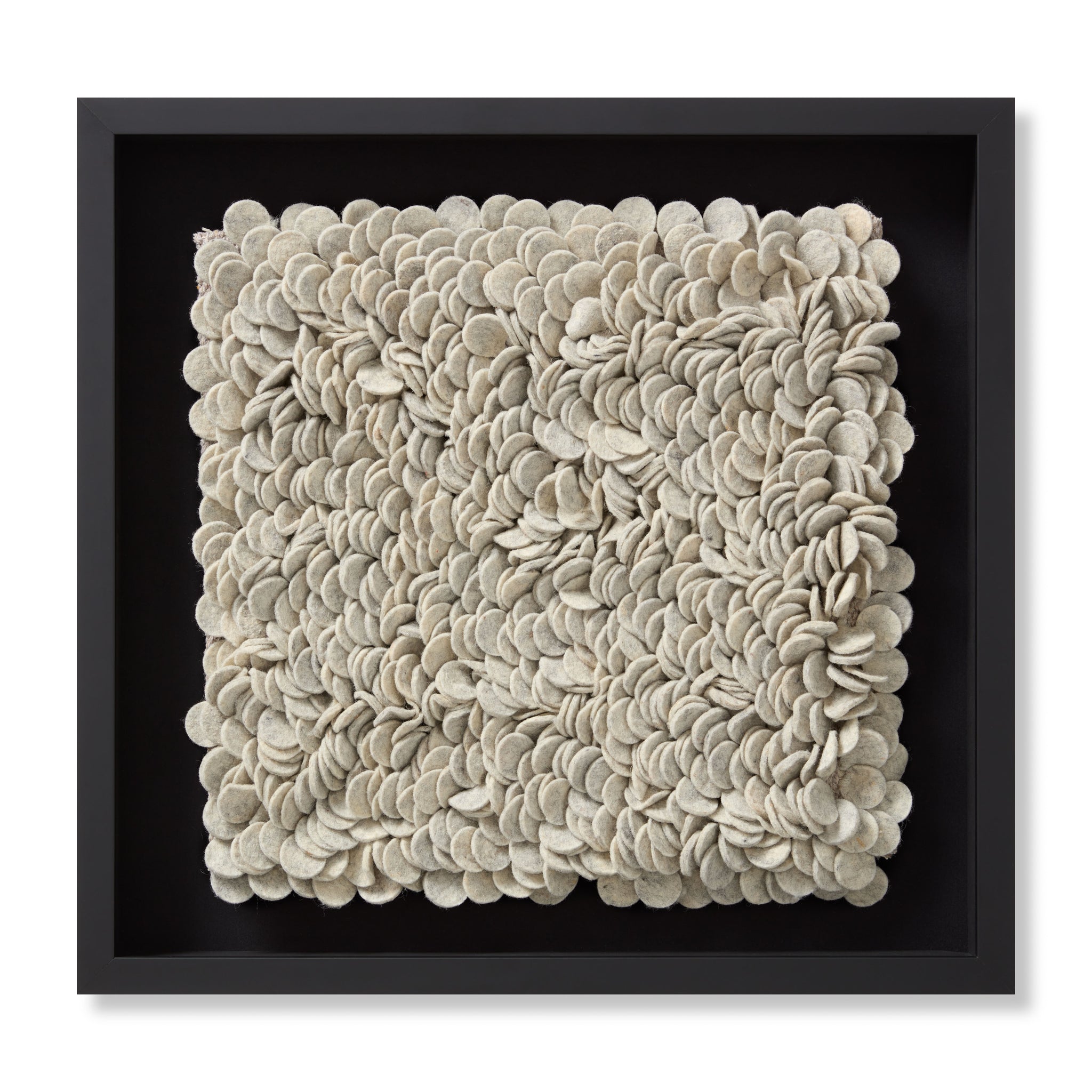 front view of Sea Salt Ivory luxury Artwork