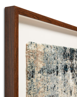 angle view of Architect Rust / Grey luxury Artwork