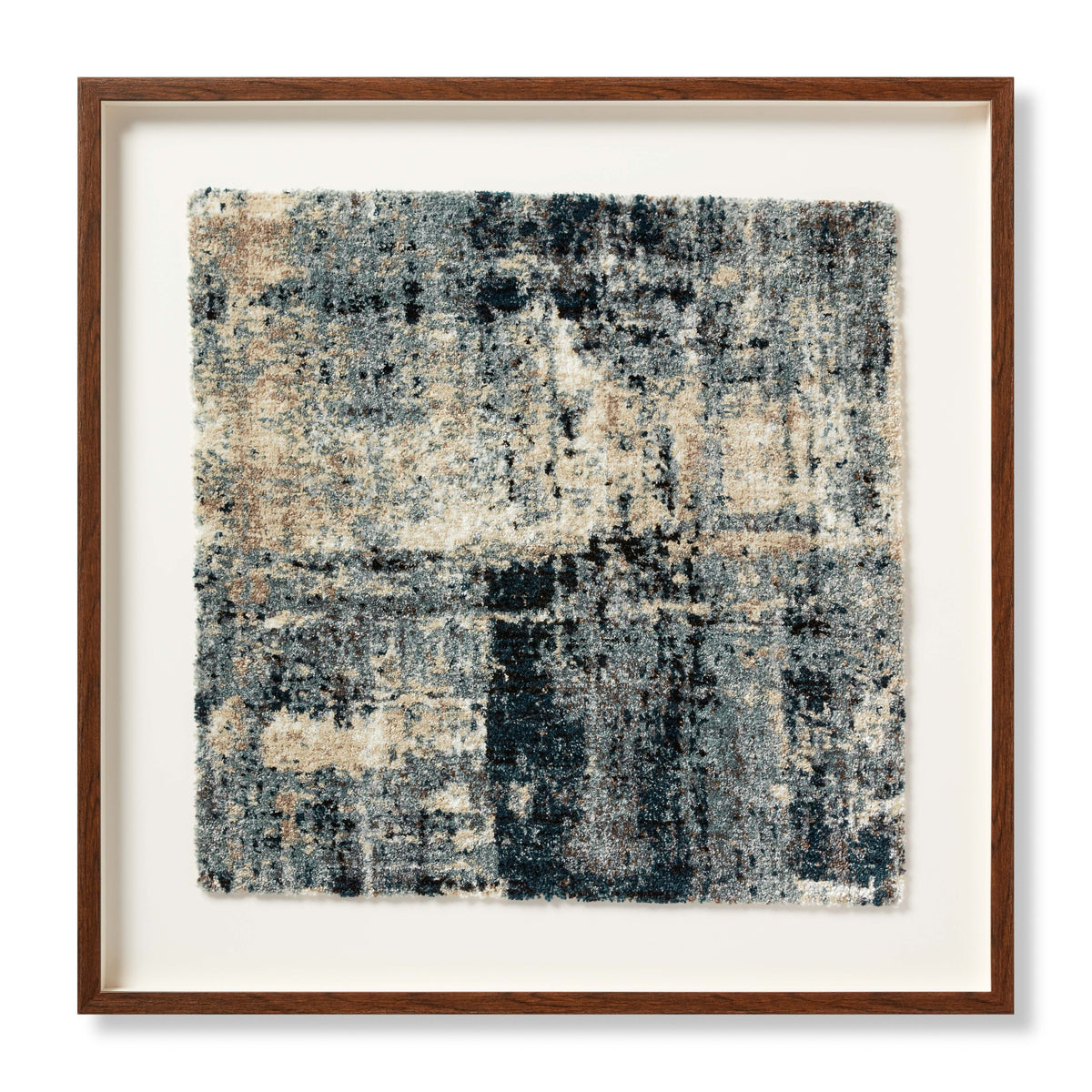 front view of Architect Rust / Grey luxury Artwork