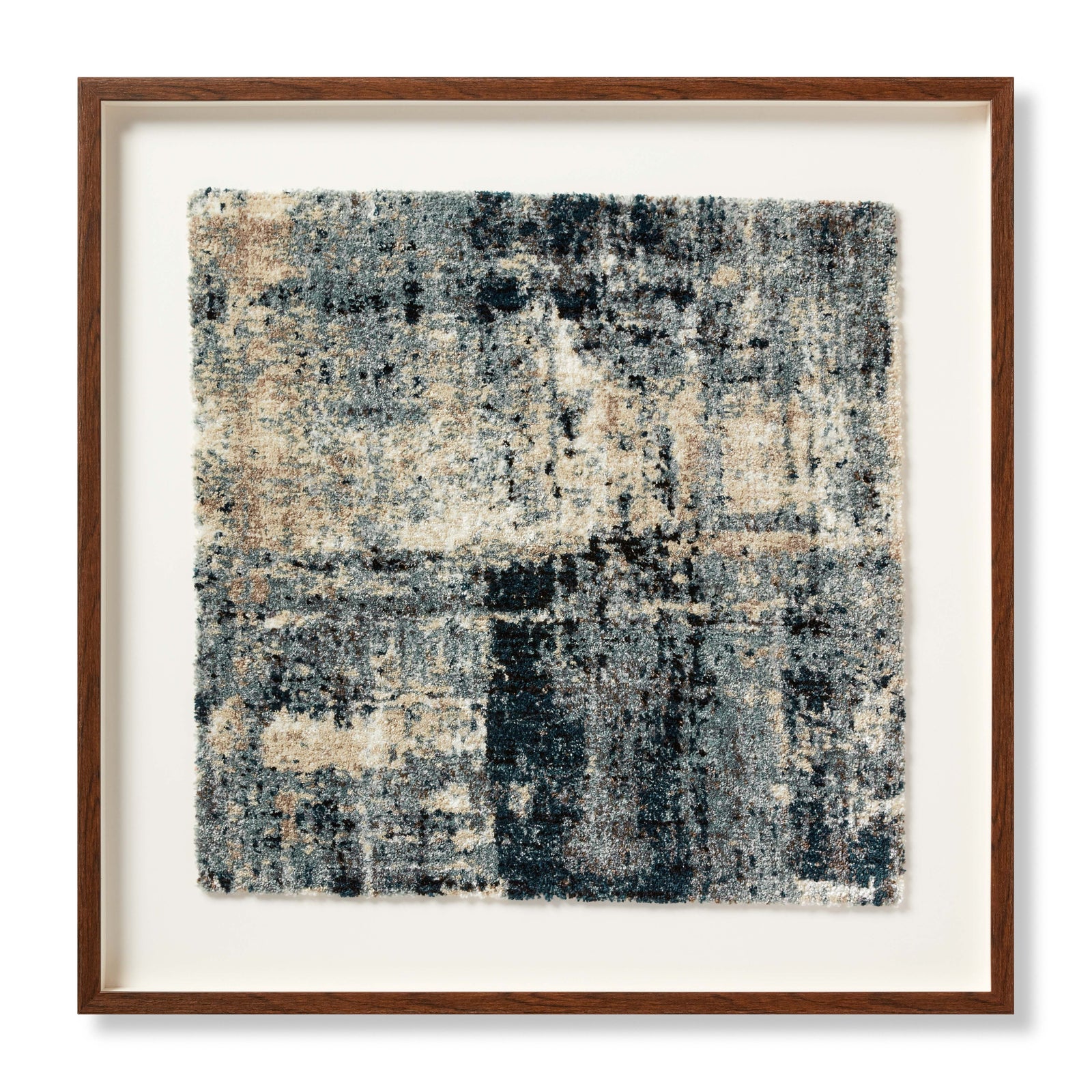 front view of Architect Rust / Grey luxury Artwork