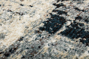 side view of Architect Rust / Grey luxury Artwork