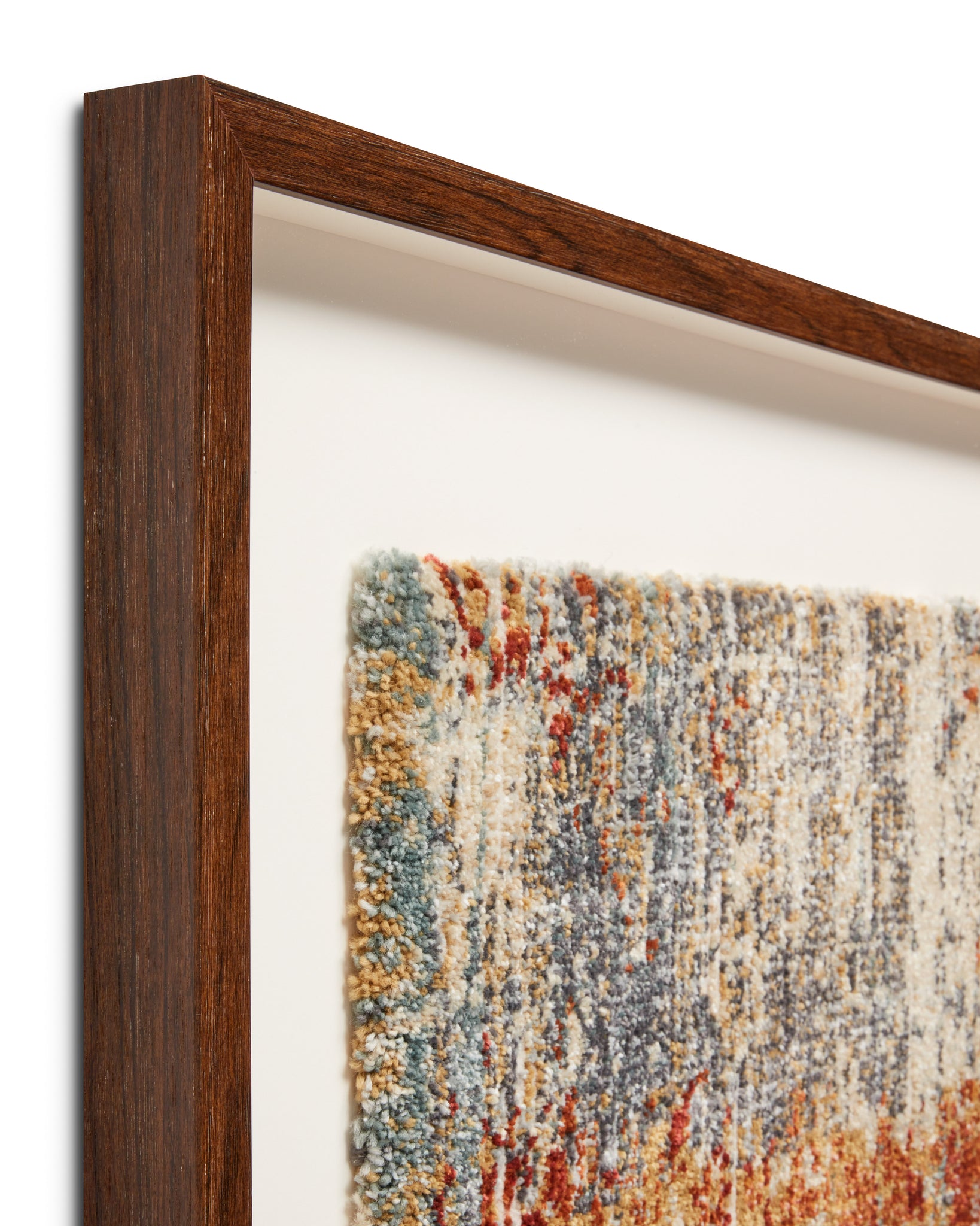 angle view of Inventor Blue / Grey luxury Artwork