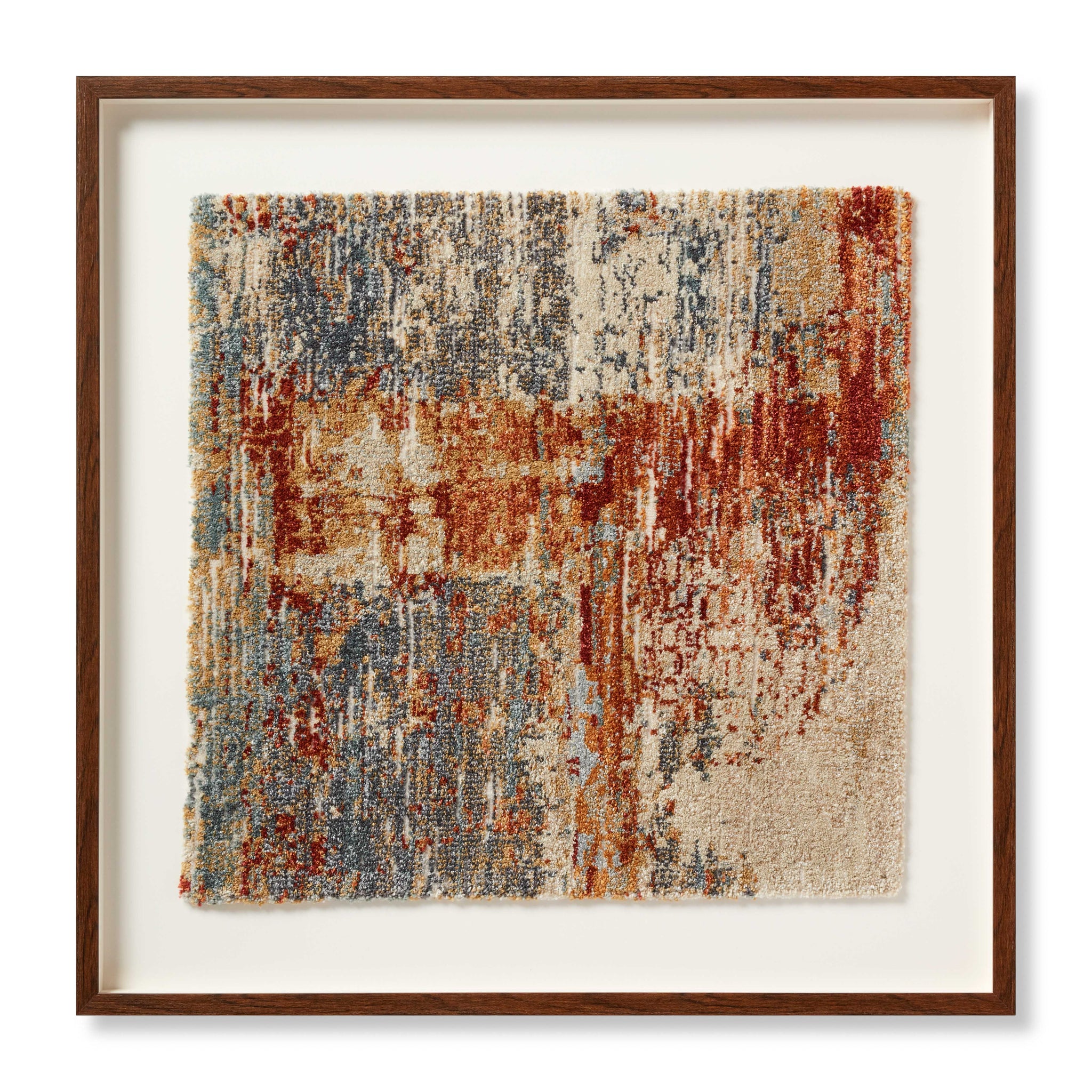 front view of Inventor Blue / Grey luxury Artwork