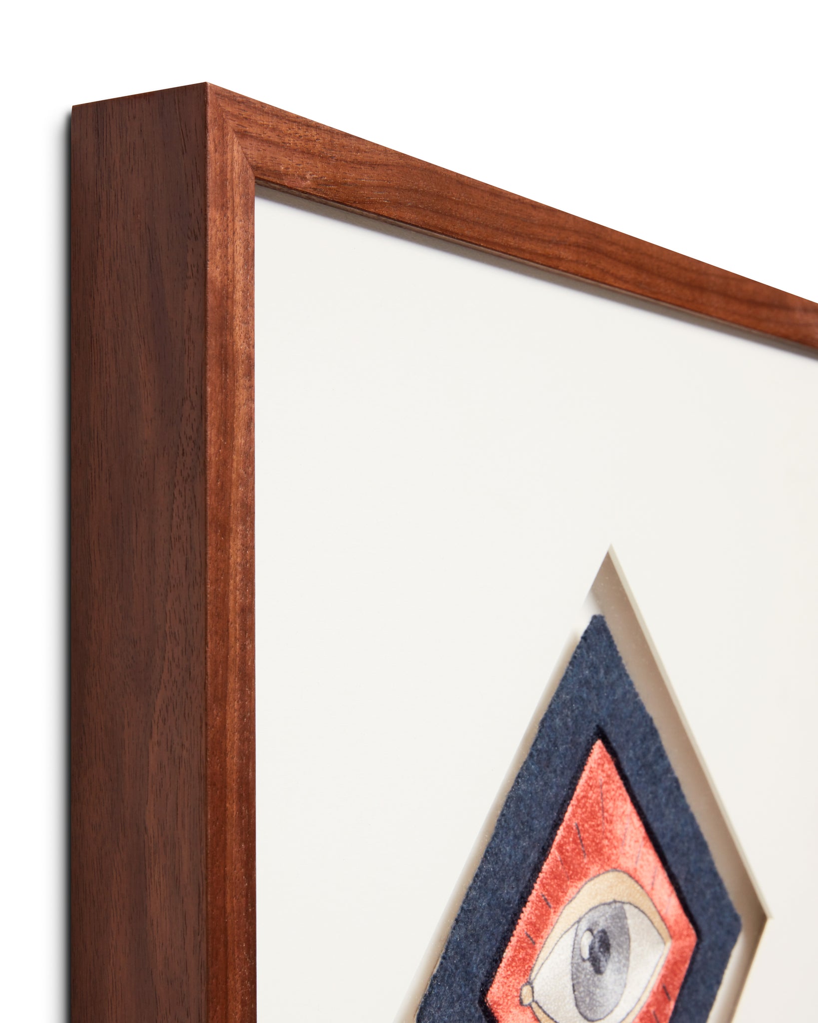 angle view of Insight Patch Pink / Blue luxury Artwork