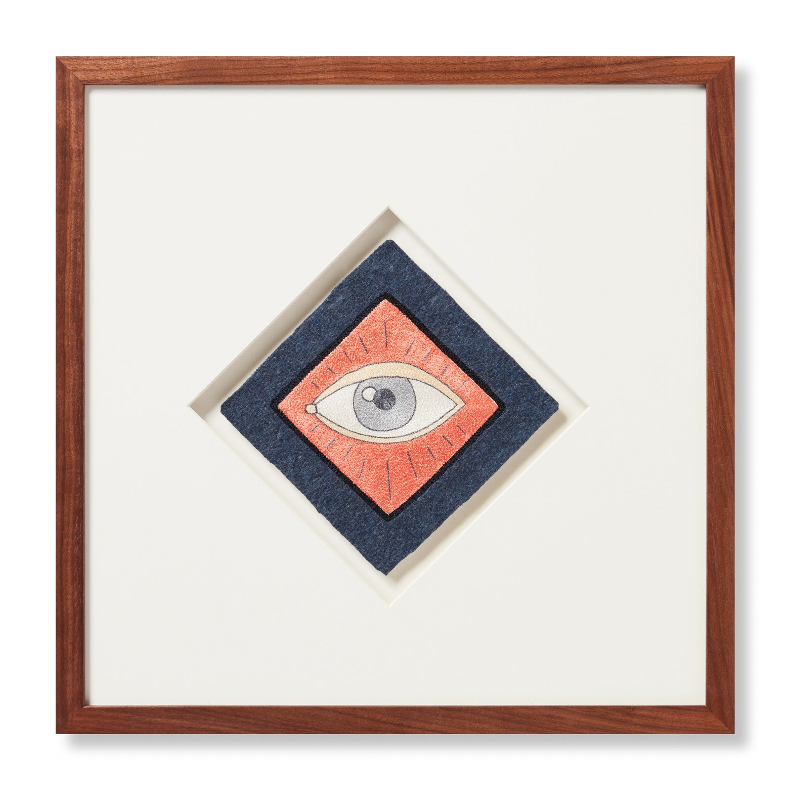 front view of Insight Patch Pink / Blue luxury Artwork