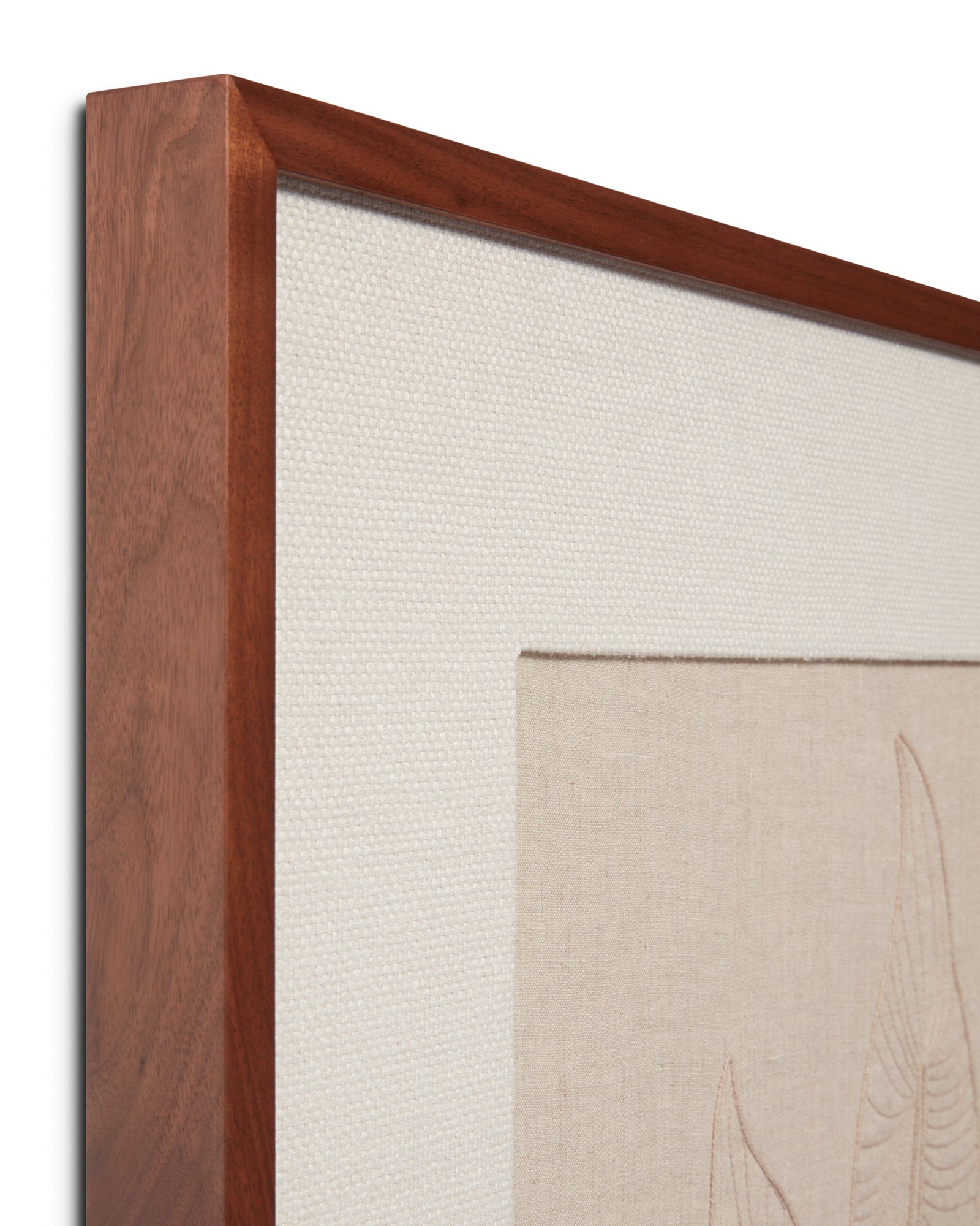 front view of Schefflera Natural / Beige luxury Artwork