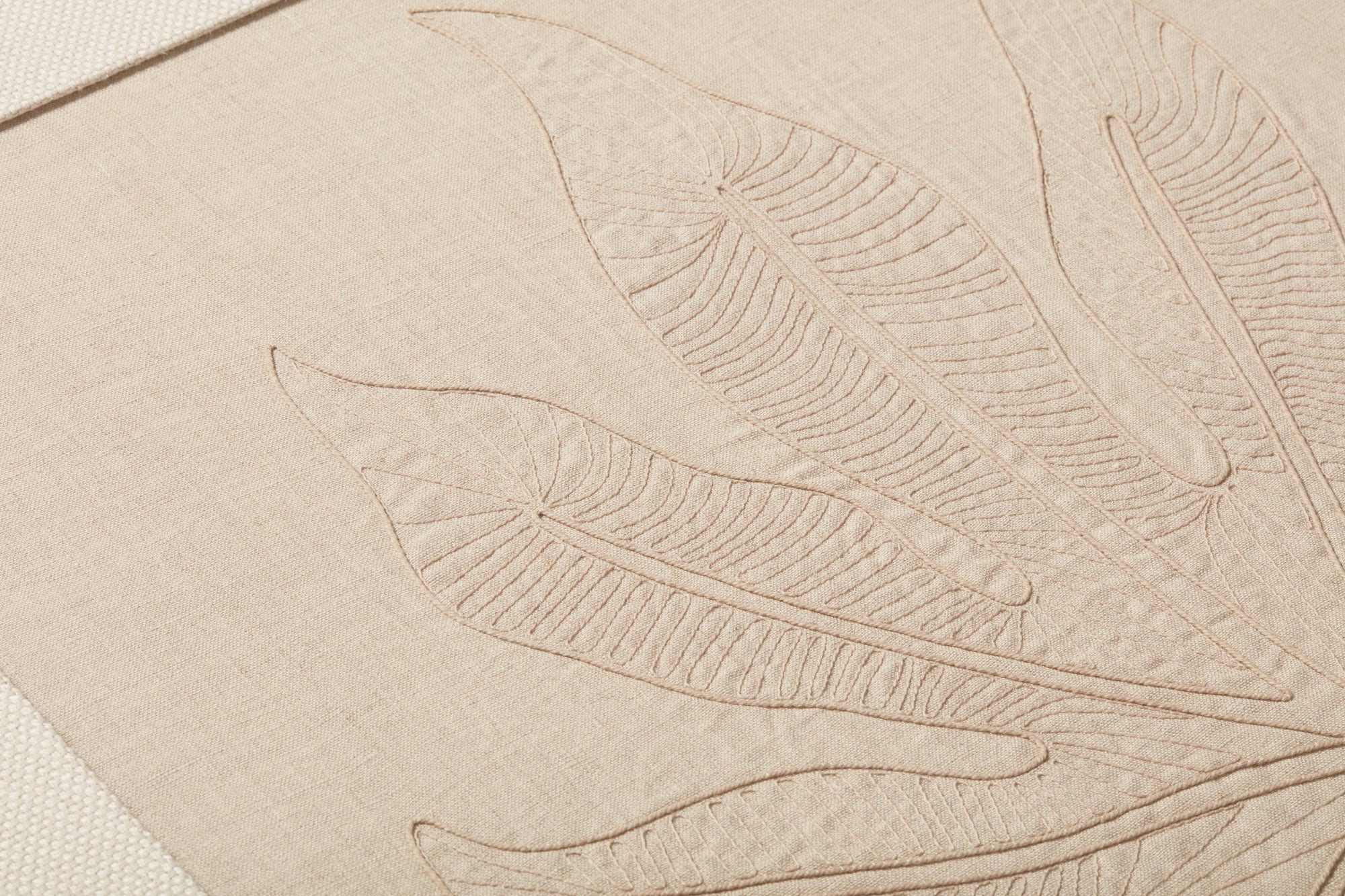 side view of Schefflera Natural / Beige luxury Artwork