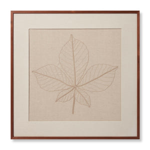 front view of Horse Chesnut Natural / Beige luxury Artwork