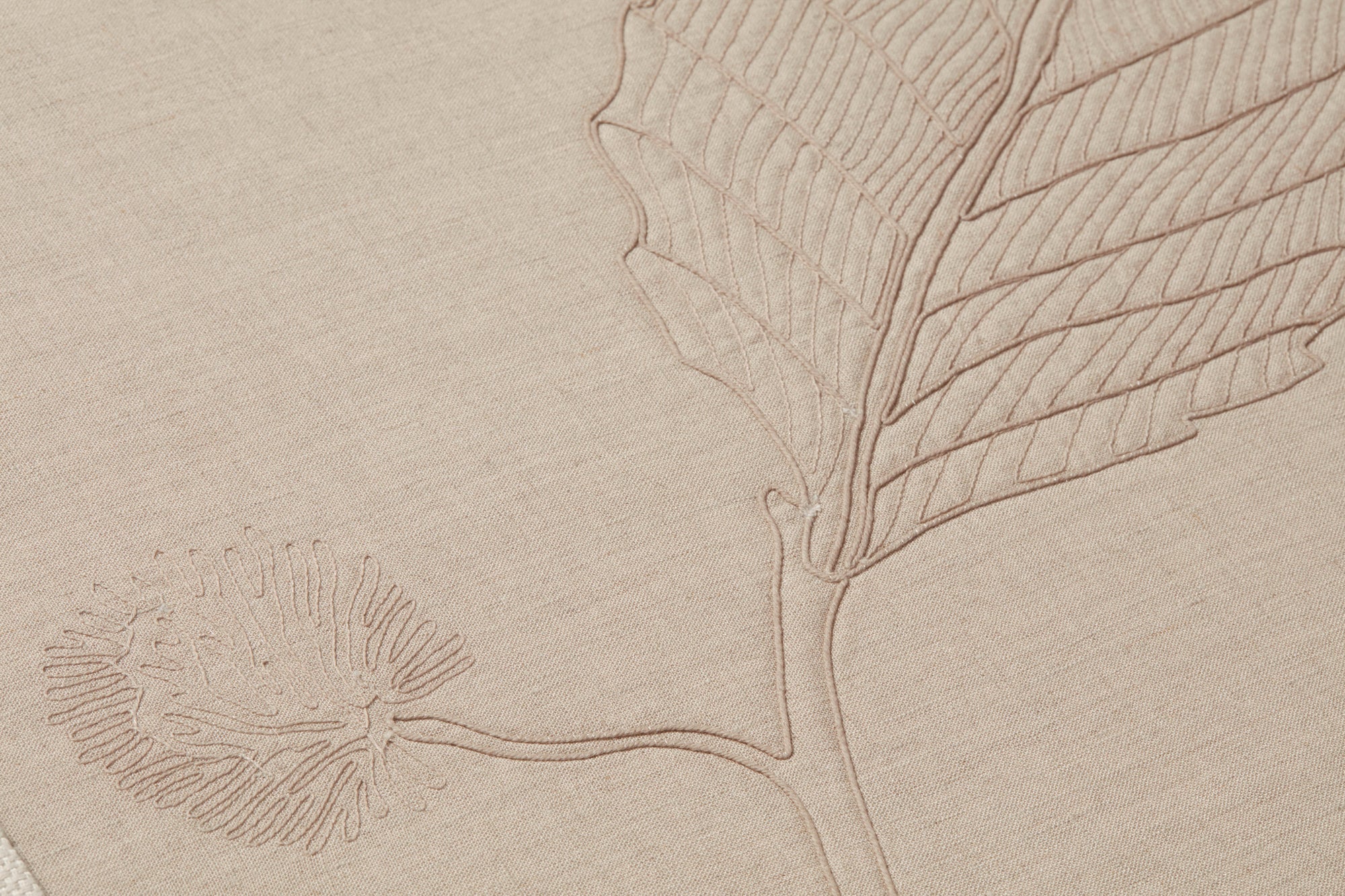 side view of Mountain Mint Natural / Beige luxury Artwork