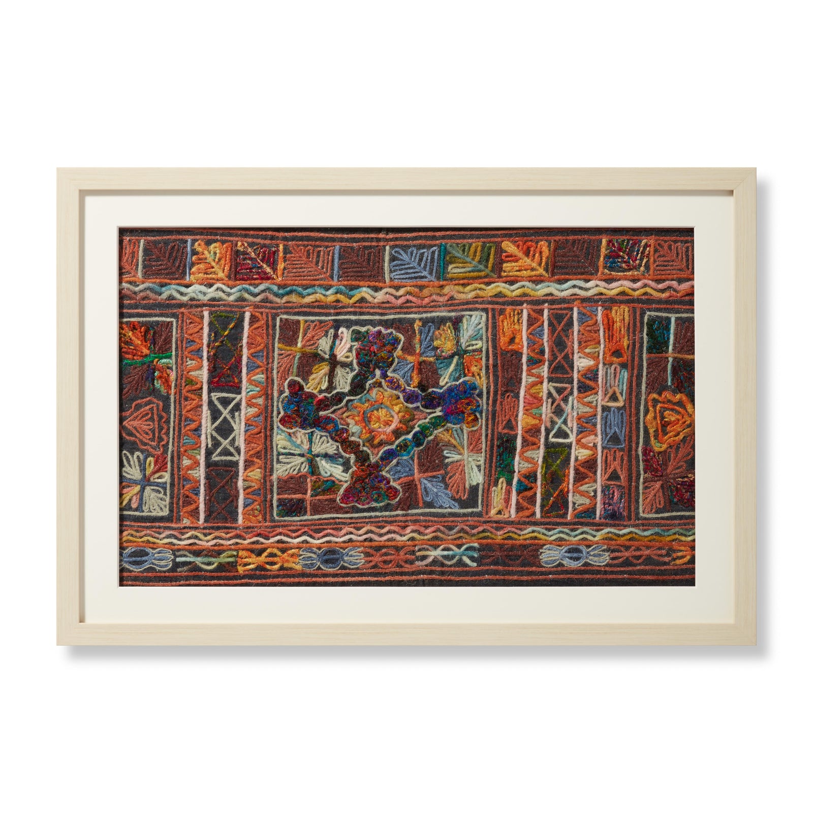 front view of Ravi Green / Multi luxury Artwork