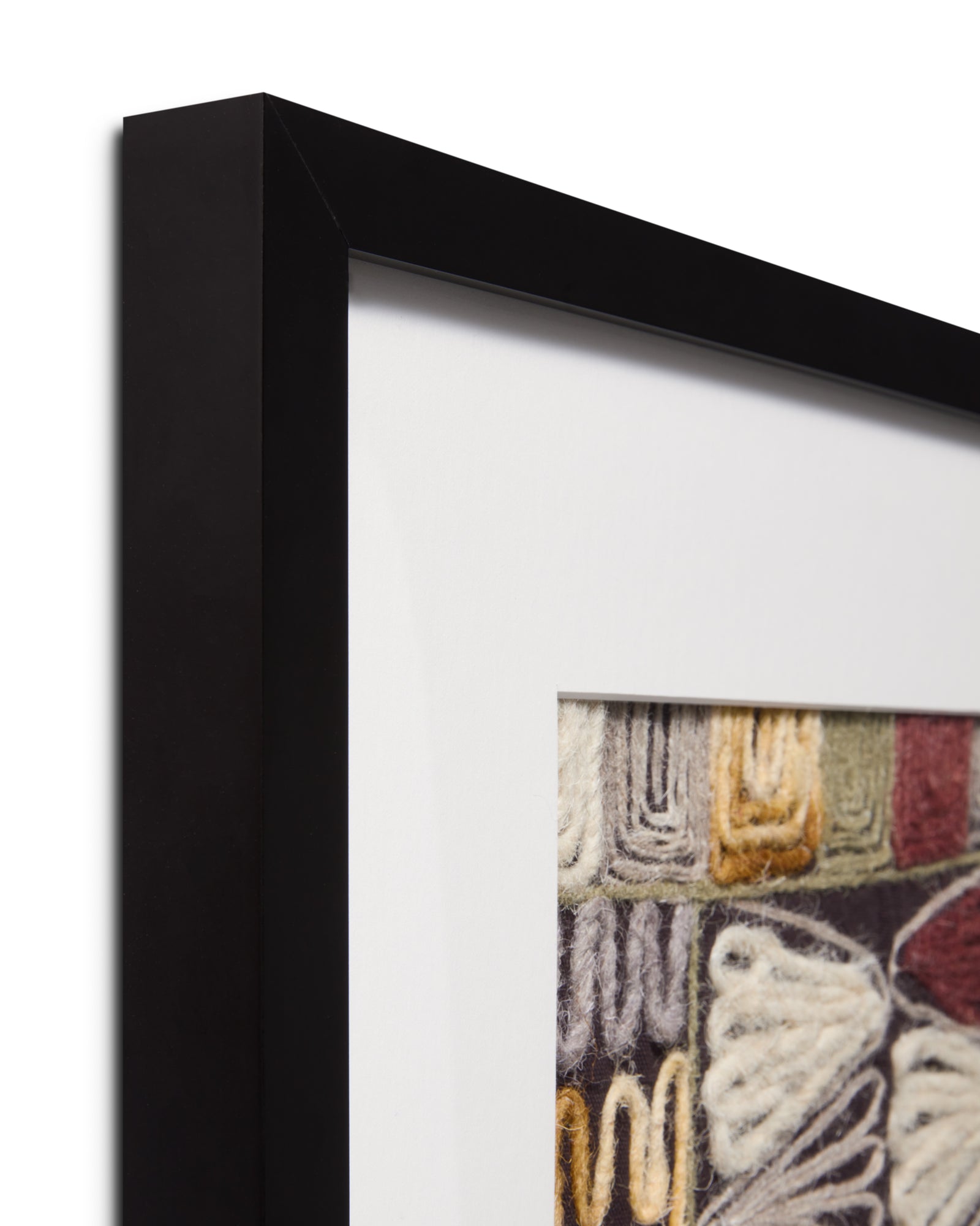 front view of Marley Black / Multi luxury Artwork