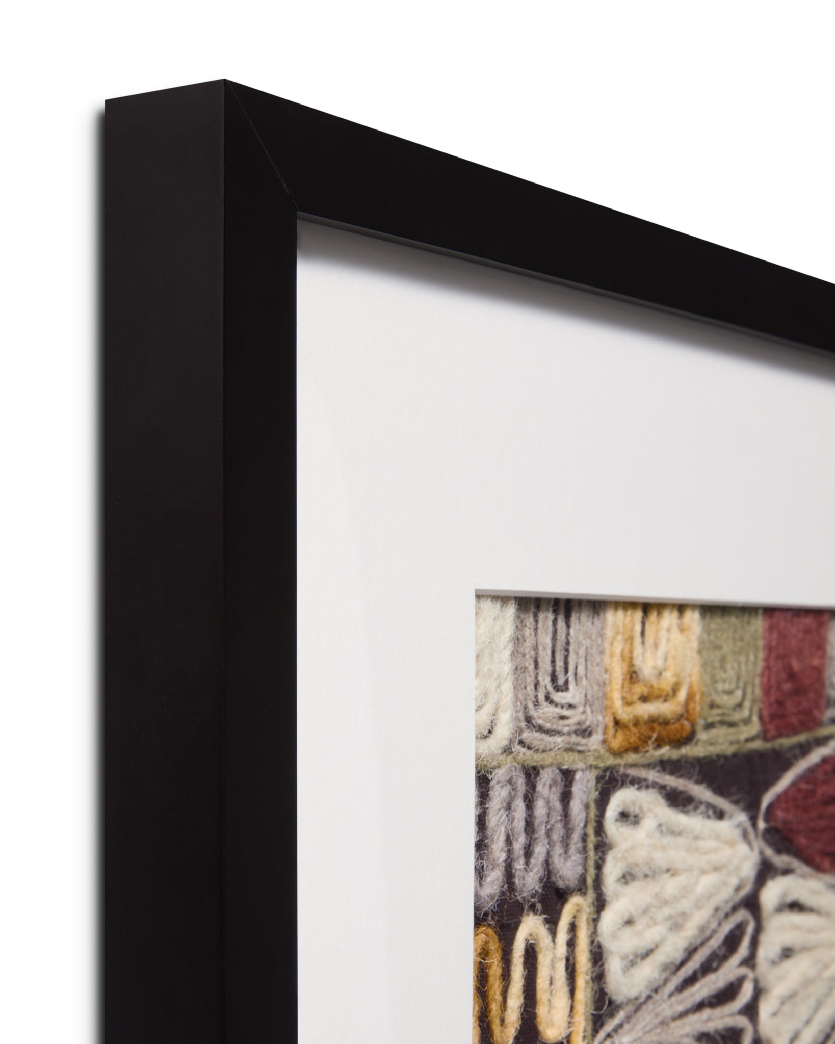 angle view of Marley Black / Multi luxury Artwork