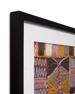 angle view of Garfunkel Pink / Multi luxury Artwork