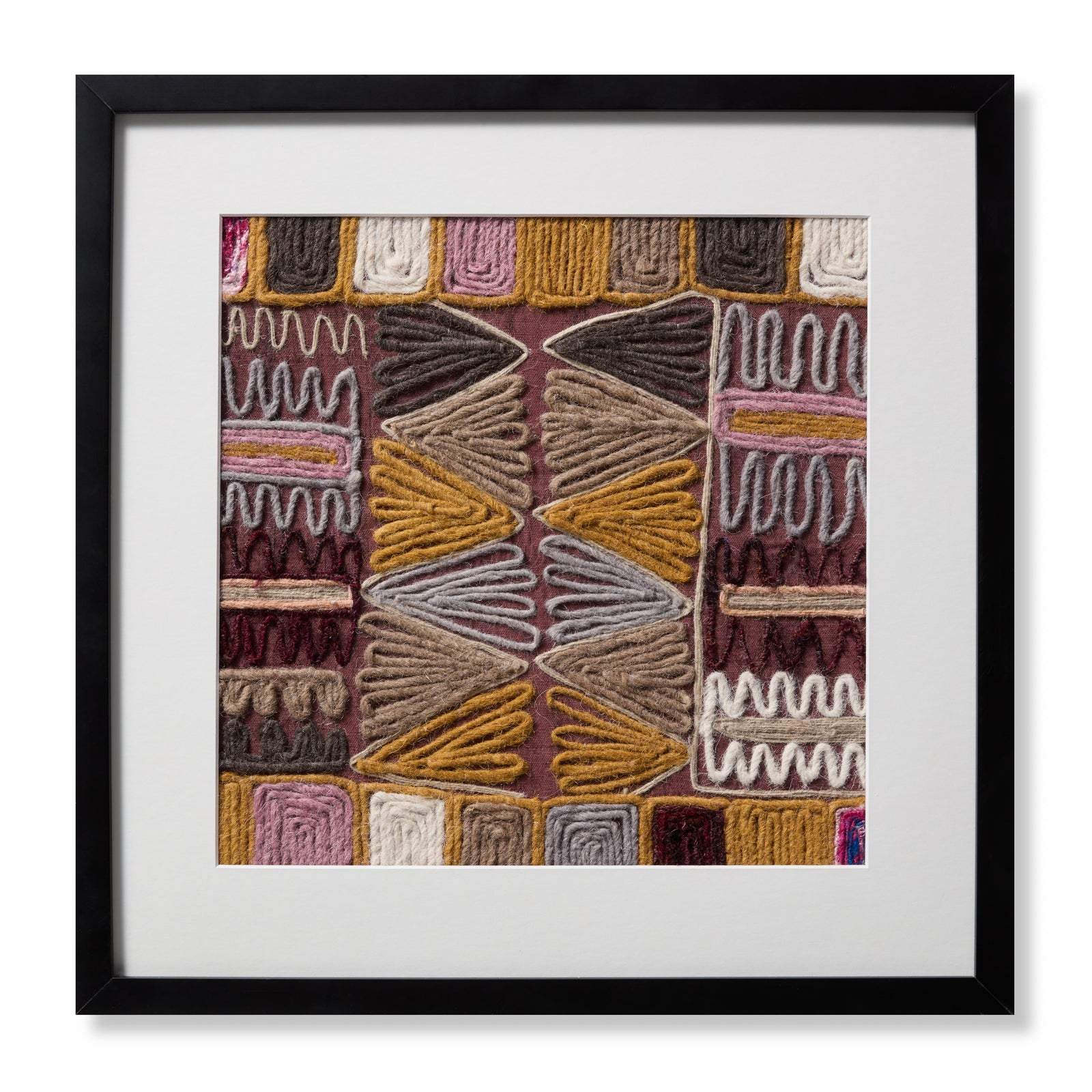 front view of Garfunkel Pink / Multi luxury Artwork