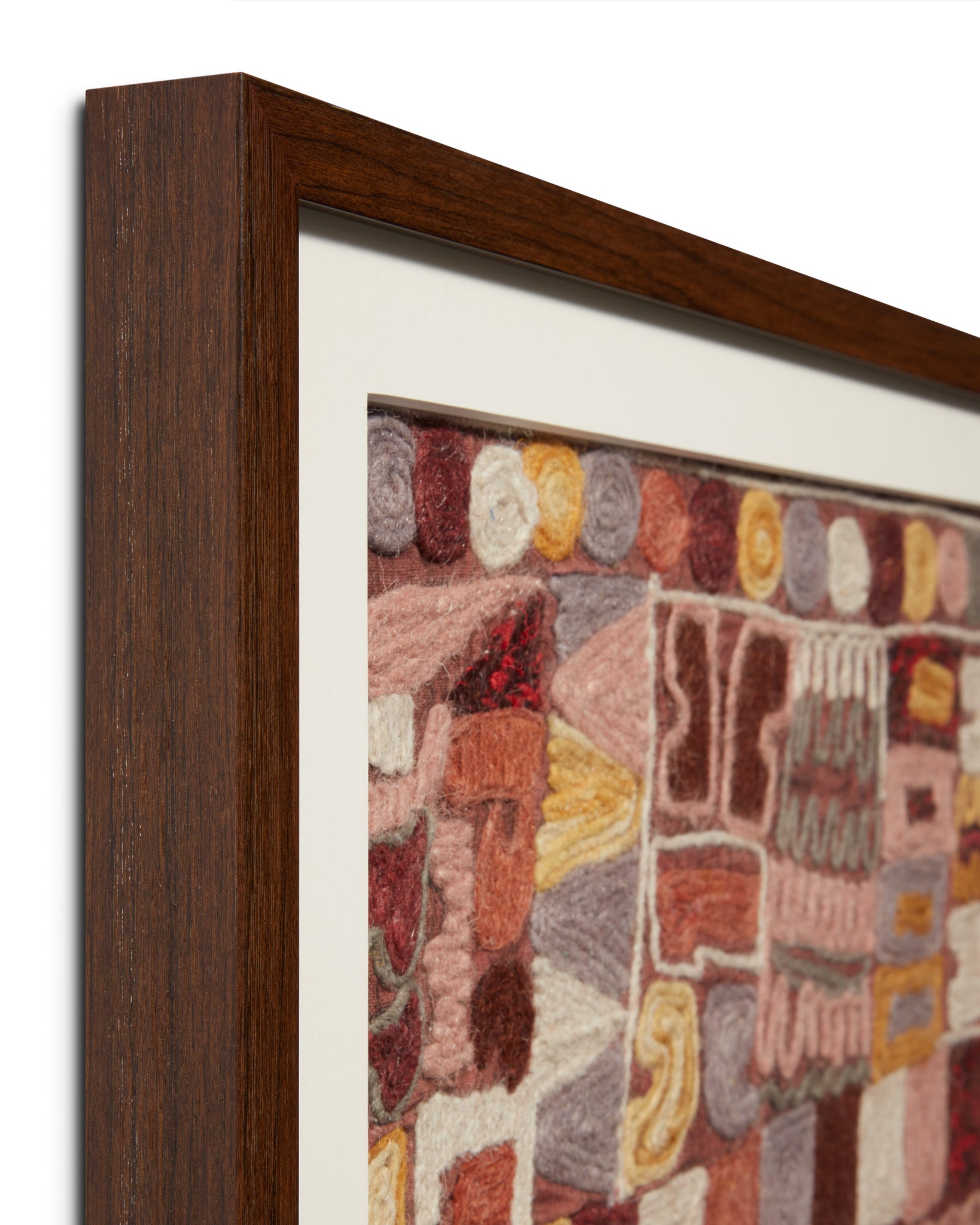 angle view of Sonny Pink / Multi luxury Artwork