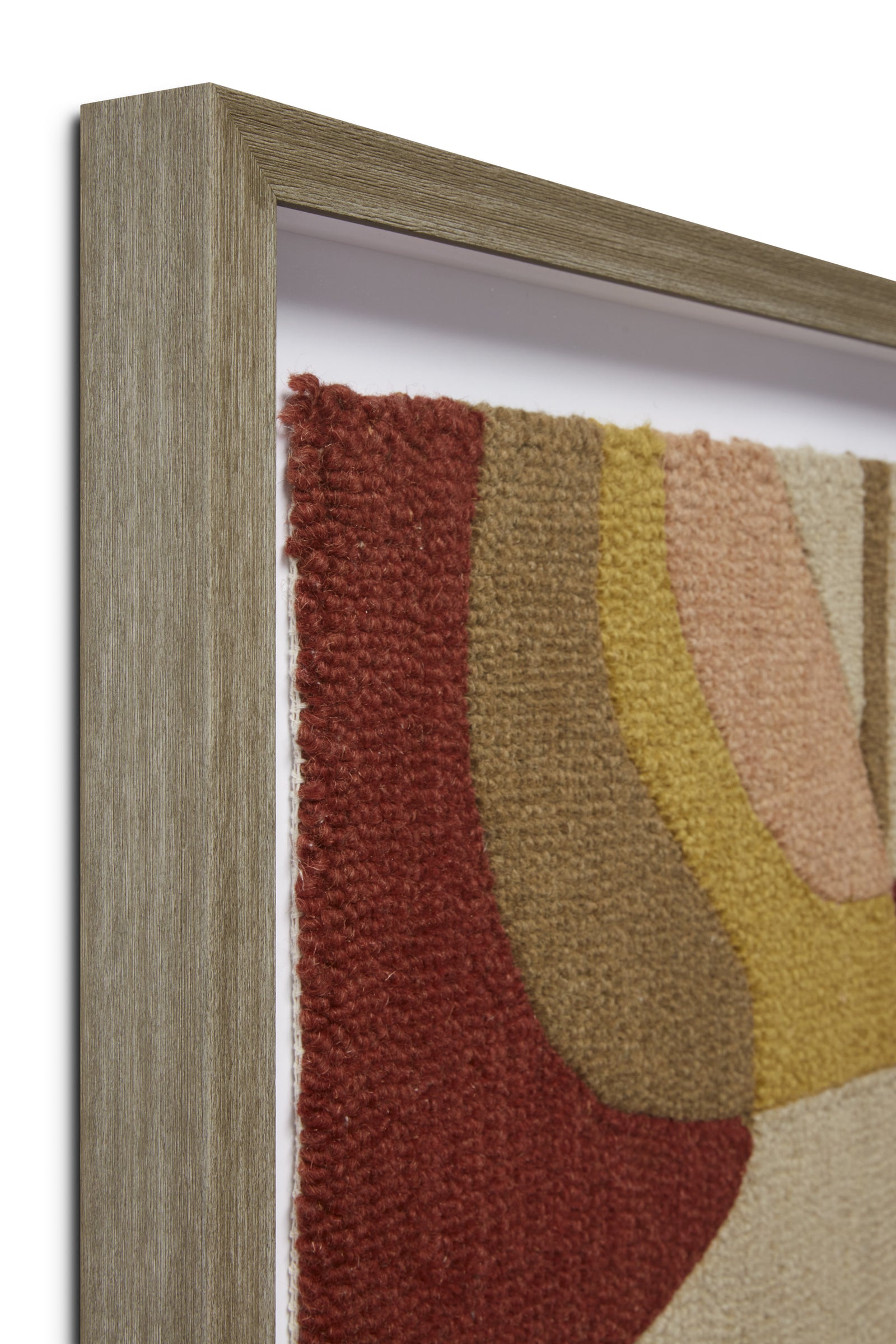 front view of Smitten Multi / Red luxury Artwork