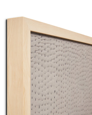 Proof Read Gold / Grey Rug Art - Wall Art Corner (V)