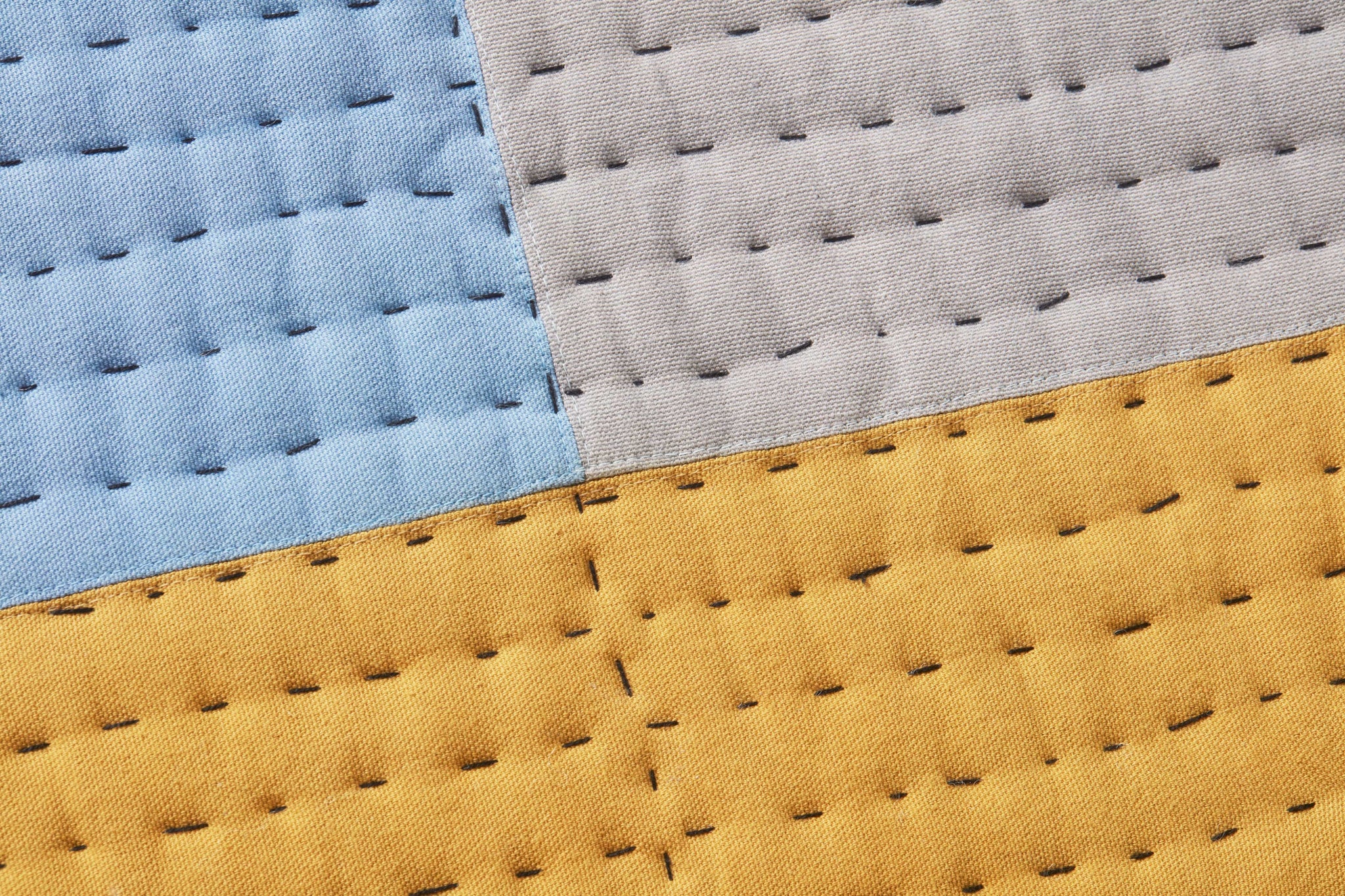 side view of Headline Gold / Grey luxury Artwork