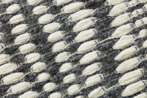 Skylift Ivory / Multi Rug Art - Macro Detail (H)