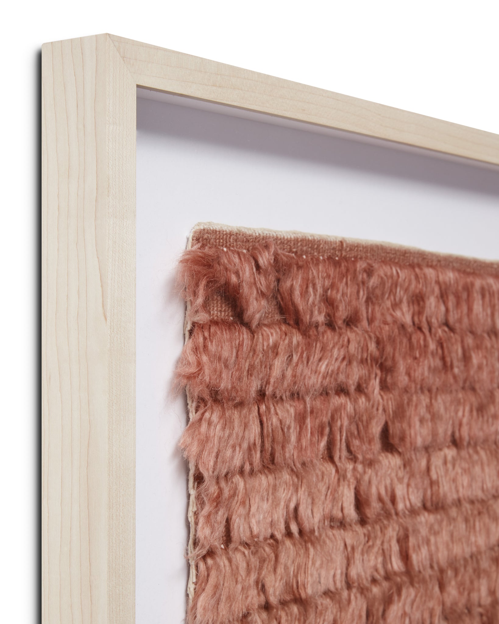 angle view of Penny Lane Pink / Ivory luxury Artwork