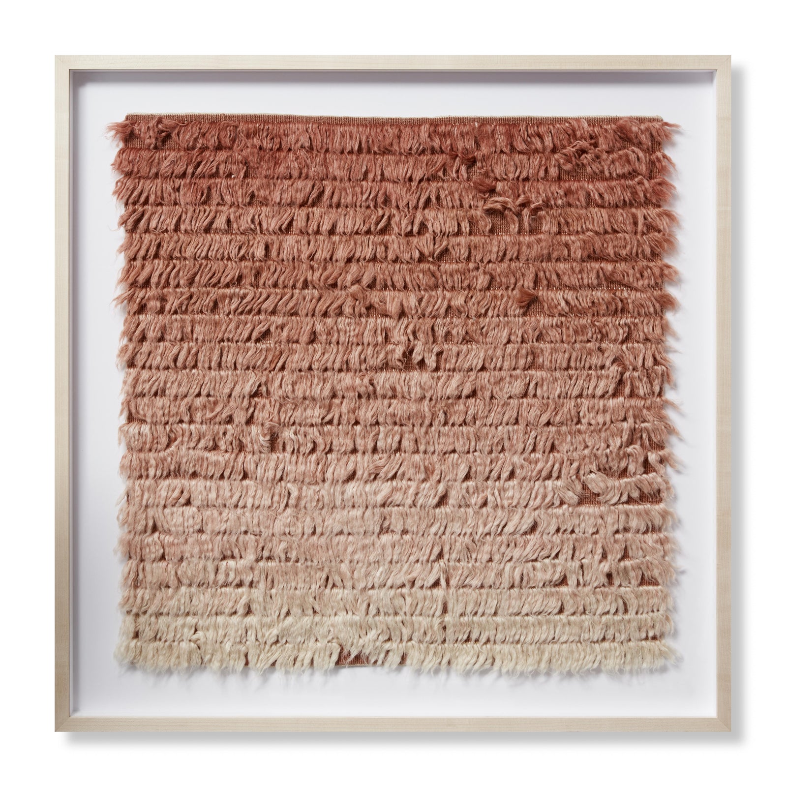 front view of Penny Lane Pink / Ivory luxury Artwork