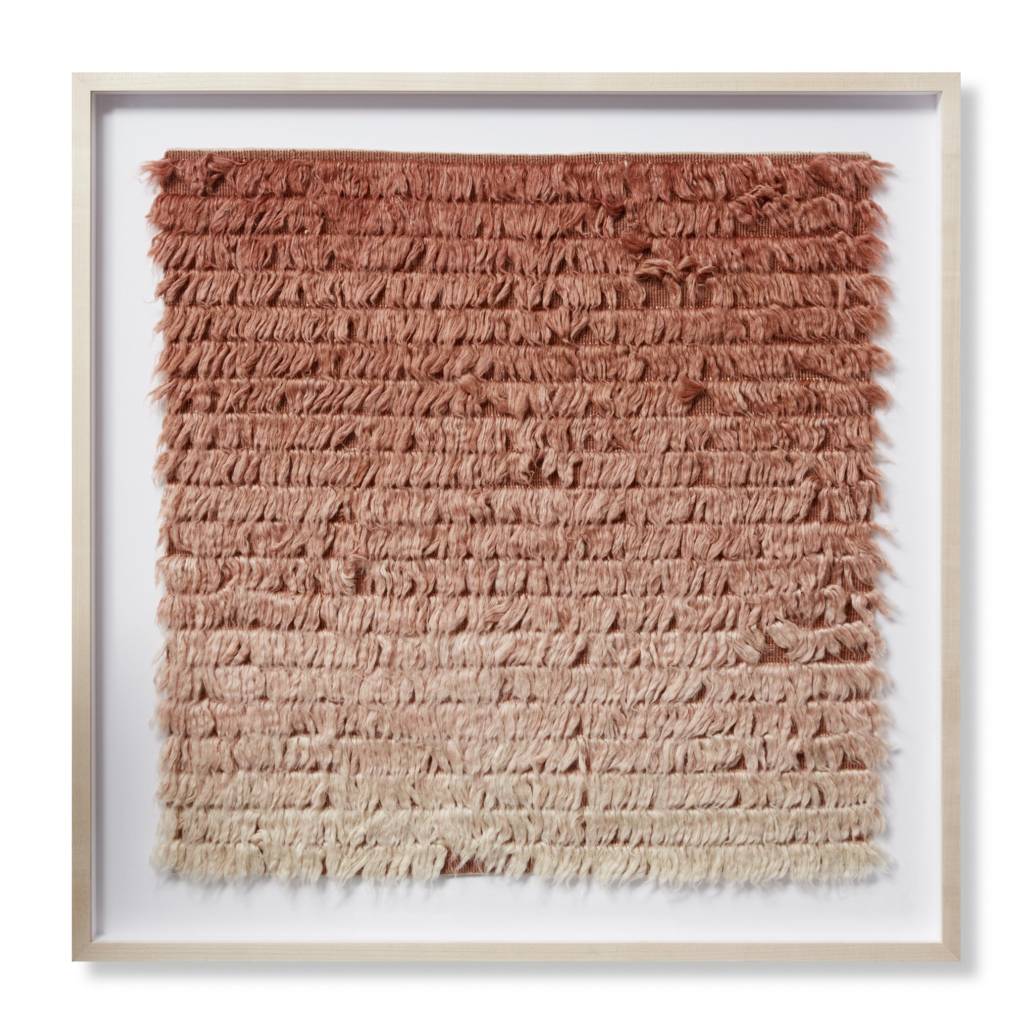 front view of Penny Lane Pink / Ivory luxury Artwork